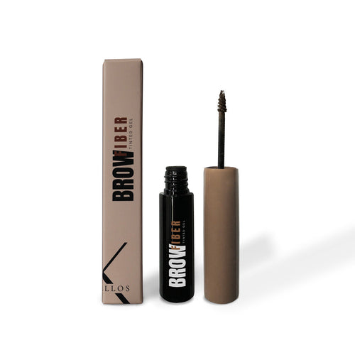 Kallos Brow Fiber barvni gel za obrvi z mikrovlakni
