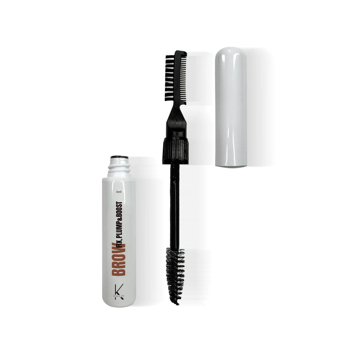 BROW FIX Plump & Boost prozoren gel za obrvi