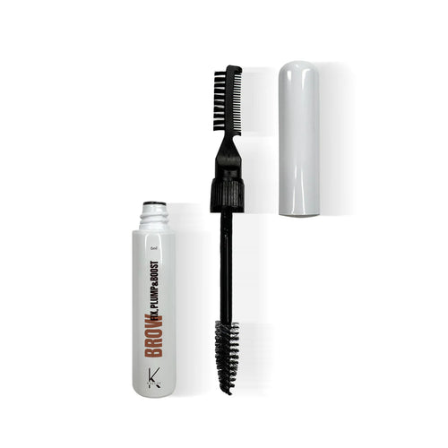 BROW FIX Plump & Boost prozoren gel za obrvi