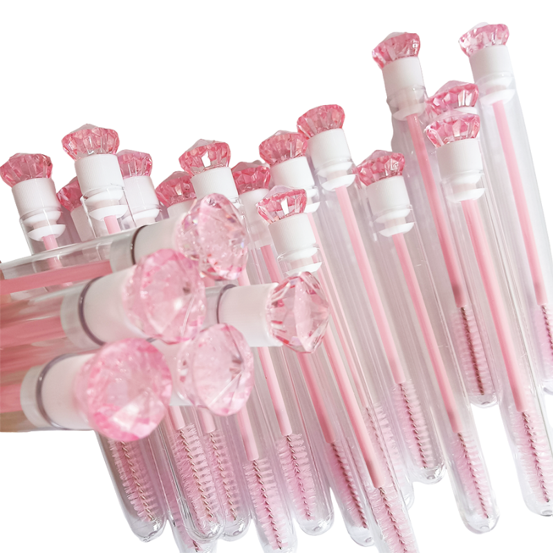 Diamond Lash Brush v zaščitni tubi za podaljšane in naravne trepalnice