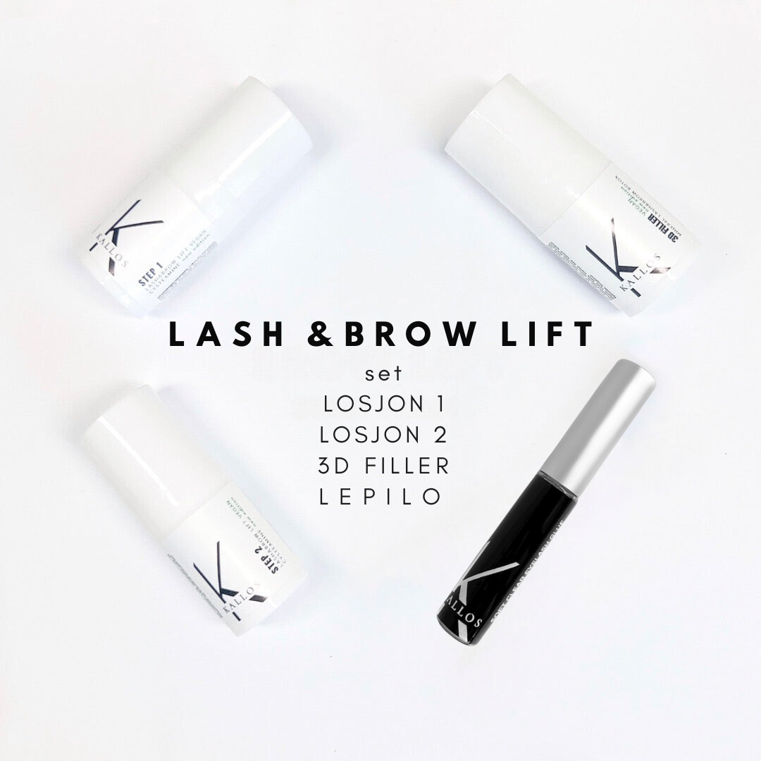 KALLOS Lash & Brow Lift profesionalni set