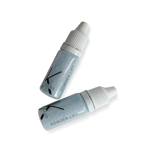 Profesionalni Powder Lift puder za natančno pozicioniranje trepalnic na silikon