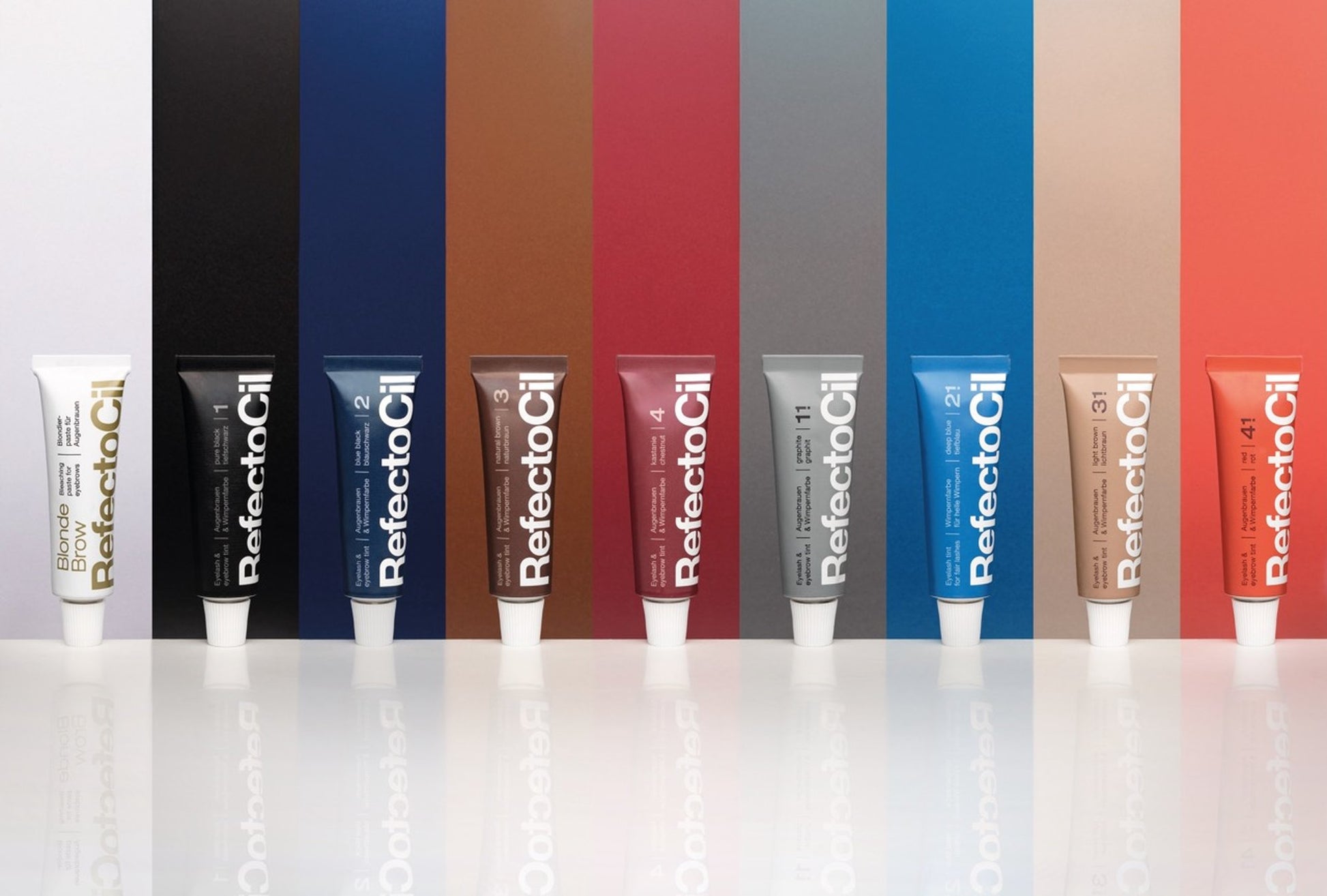 RefectoCil barve za obrvi in trepalnice – vsi odtenki