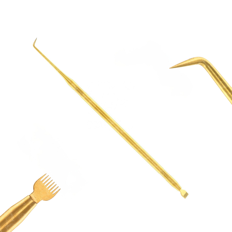 Profesionalni kovinski separator z Y-glavničkom za lash lift