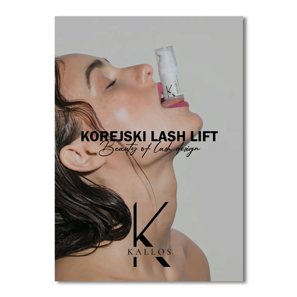 Korejski Lash Lift profesionalni priročnik s Try Me Setom in testerji